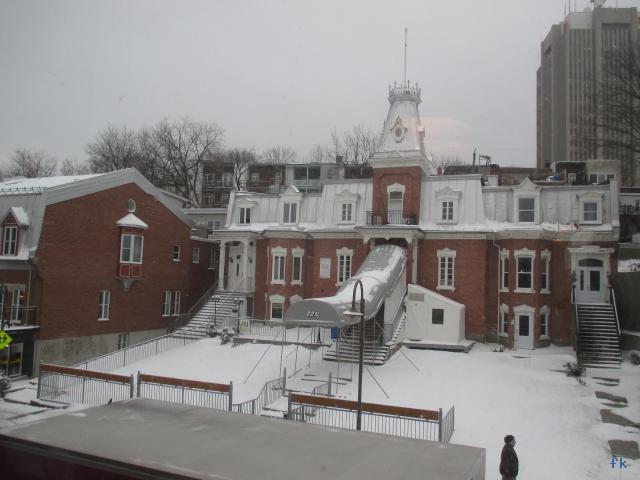 La neige au Canada